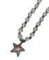 GIVENCHY (ジバンシィ) ヴィンテージスターモチーフネックレス シルバー：5000円