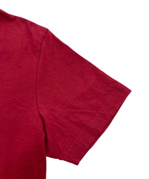 DIESEL（ディーゼル）DIESEL (ディーゼル) ロゴワッペンTEE レッド サイズ:Mの古着・服飾アイテム