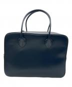 MAISON CANAUメゾンカナウ）の古着「別注カラーSMOOTH BOX BOSTON M」｜ネイビー