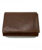FABRIKファブリック）の古着「MINI 3つ折り財布」｜ブラウン
