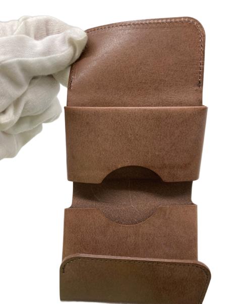 FABRIK（ファブリック）FABRIK (ファブリック) MINI 3つ折り財布 ブラウンの古着・服飾アイテム