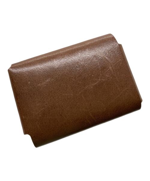 FABRIK（ファブリック）FABRIK (ファブリック) MINI 3つ折り財布 ブラウンの古着・服飾アイテム