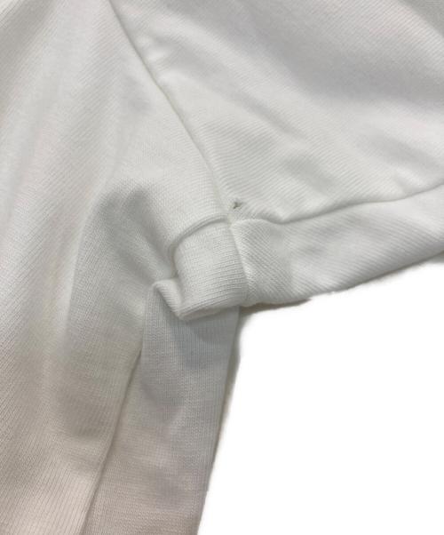 flyingcross（フライングクロス）flyingcross (フライングクロス) 切替カットソー ホワイト サイズ:-の古着・服飾アイテム