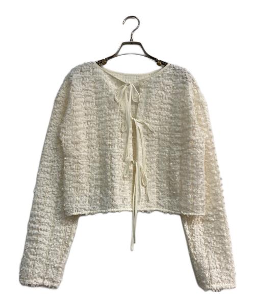 EMMEL REFINES（エメル リファインズ）EMMEL REFINES (エメル リファインズ) ファンシー 2WAY ブラウス　6611-699-0997 アイボリー サイズ:Freeの古着・服飾アイテム