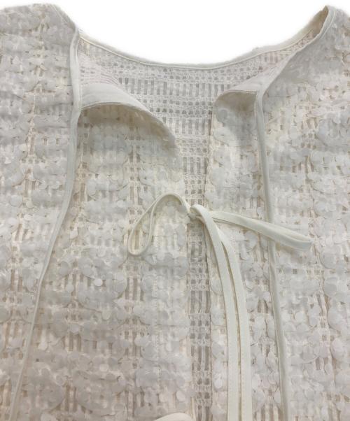 EMMEL REFINES（エメル リファインズ）EMMEL REFINES (エメル リファインズ) ファンシー 2WAY ブラウス　6611-699-0997 アイボリー サイズ:Freeの古着・服飾アイテム