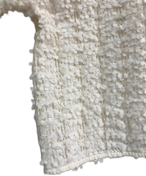 EMMEL REFINES（エメル リファインズ）EMMEL REFINES (エメル リファインズ) ファンシー 2WAY ブラウス　6611-699-0997 アイボリー サイズ:Freeの古着・服飾アイテム