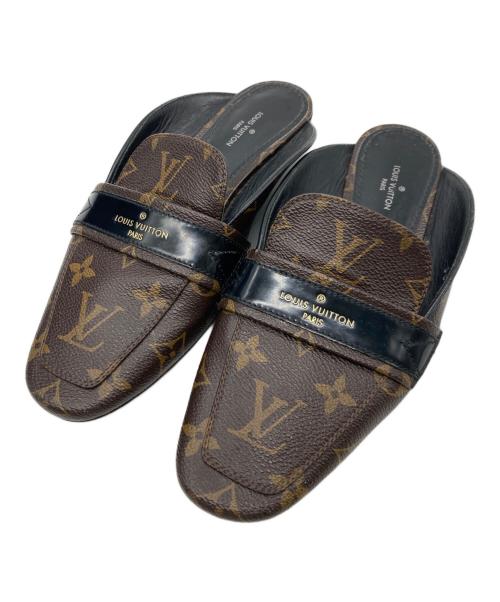 LOUIS VUITTON（ルイ ヴィトン）LOUIS VUITTON (ルイ ヴィトン) モノグラムミュール ブラウン サイズ:351/2の古着・服飾アイテム