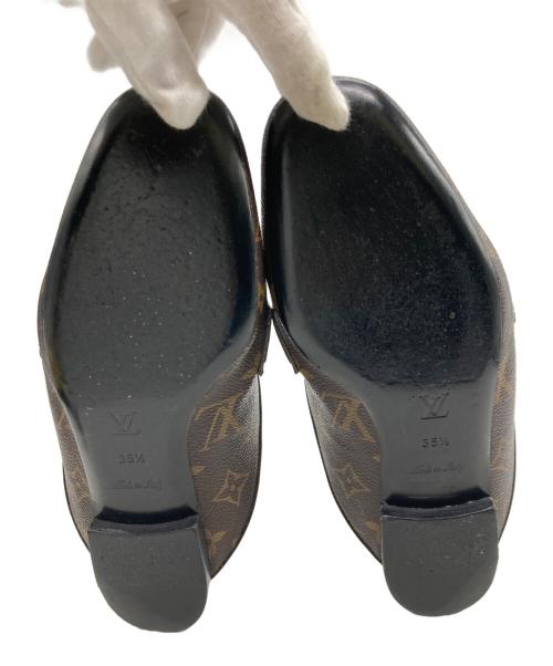 LOUIS VUITTON（ルイ ヴィトン）LOUIS VUITTON (ルイ ヴィトン) モノグラムミュール ブラウン サイズ:351/2の古着・服飾アイテム