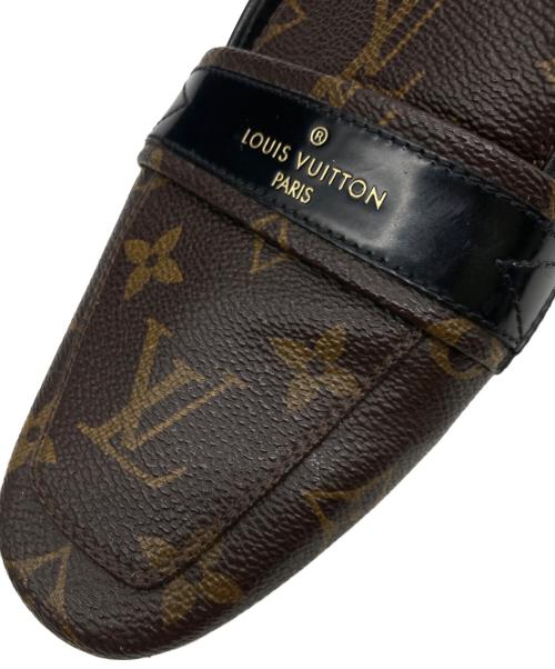 LOUIS VUITTON（ルイ ヴィトン）LOUIS VUITTON (ルイ ヴィトン) モノグラムミュール ブラウン サイズ:351/2の古着・服飾アイテム