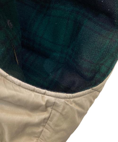 RRL（ダブルアールエル）RRL (ダブルアールエル) リバーシブルダウンベスト ベージュ×グリーン サイズ:Sの古着・服飾アイテム