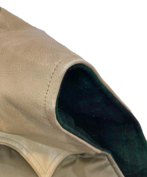 RRL（ダブルアールエル）RRL (ダブルアールエル) リバーシブルダウンベスト ベージュ×グリーン サイズ:Sの古着・服飾アイテム