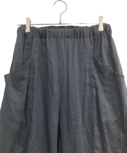 SHIPS any（シップスエニィ）SHIPS any (シップスエニィ) リネン ミックス コクーン イージー パンツ 723-11-0059 ネイビー サイズ:Freeの古着・服飾アイテム