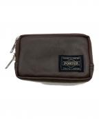 PORTERポーター）の古着「MULTI COIN CASE」｜ブラウン