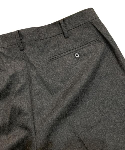 Maker's Shirt 鎌倉（メーカーズシャツカマクラ）Maker's Shirt 鎌倉 (メーカーズシャツカマクラ) Tex Teq (テックステック) ウールスラックス グレー サイズ:52 未使用品の古着・服飾アイテム