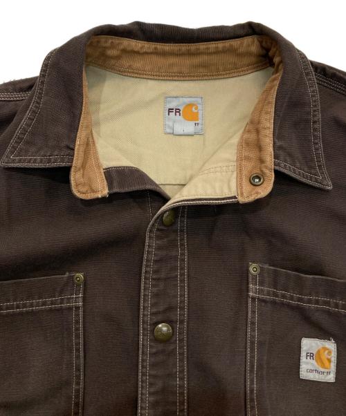 CarHartt（カーハート）CarHartt (カーハート) ワークジャケット　100432 ブラウン サイズ:XLの古着・服飾アイテム