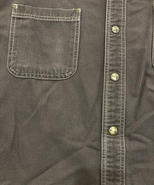 CarHartt（カーハート）CarHartt (カーハート) ワークジャケット　100432 ブラウン サイズ:XLの古着・服飾アイテム