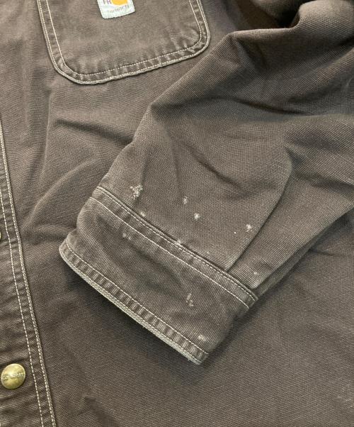 CarHartt（カーハート）CarHartt (カーハート) ワークジャケット　100432 ブラウン サイズ:XLの古着・服飾アイテム