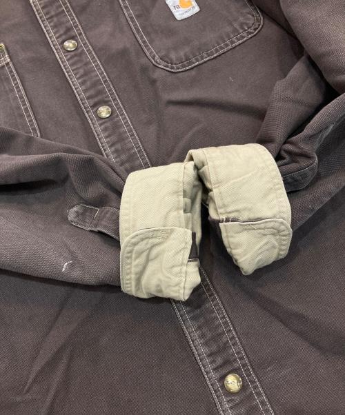 CarHartt（カーハート）CarHartt (カーハート) ワークジャケット　100432 ブラウン サイズ:XLの古着・服飾アイテム