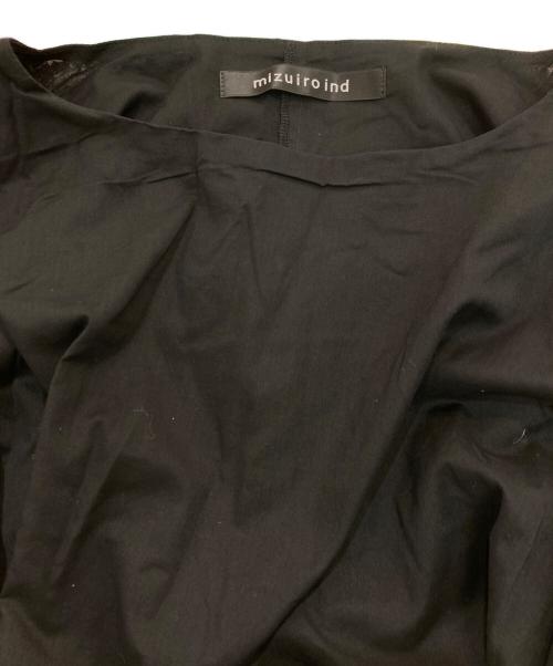 mizuiro-ind（ミズイロインド）mizuiro-ind (ミズイロインド) ノースリーブワンピース ブラック サイズ:Freeの古着・服飾アイテム
