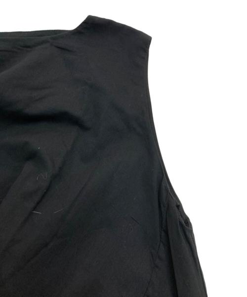 mizuiro-ind（ミズイロインド）mizuiro-ind (ミズイロインド) ノースリーブワンピース ブラック サイズ:Freeの古着・服飾アイテム