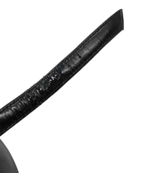 CHANEL（シャネル）CHANEL (シャネル) ココマークポインテッドトゥパンプス ブラック サイズ:34の古着・服飾アイテム