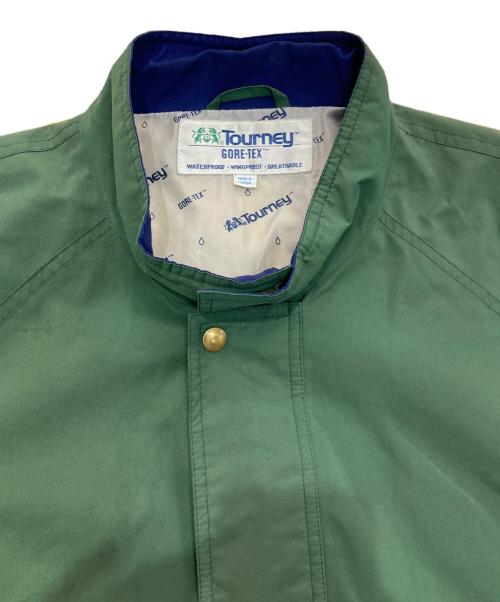 Tourney goretex（ターニーゴアテックス）Tourney goretex (ターニーゴアテックス) ナイロンジャケット グリーン サイズ:Lの古着・服飾アイテム