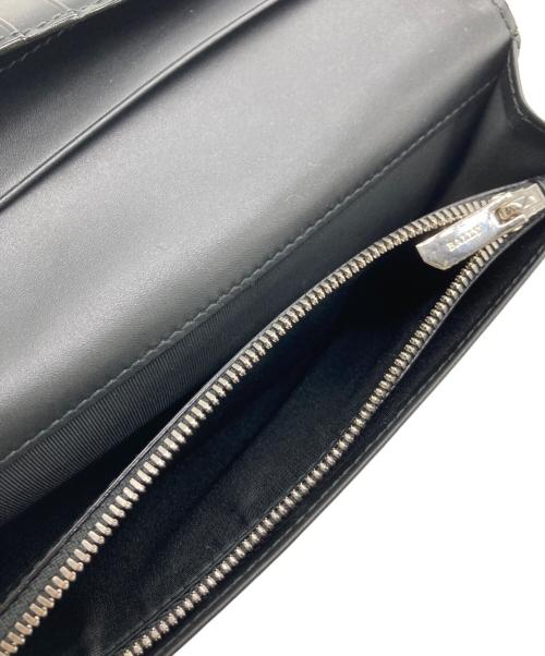 BALLY（バリー）BALLY (バリー) STRADDOK 長財布 ブラックの古着・服飾アイテム