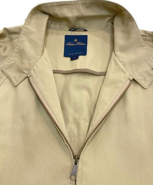 BROOKS BROTHERS（ブルックスブラザーズ）BROOKS BROTHERS (ブルックスブラザーズ) CORBY’S (コービーズ) コットン ジップ ジャケット ベージュ サイズ:Mの古着・服飾アイテム