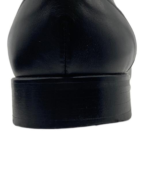 luca grossi（ルカグロッシ）Luca Grossi (ルカグロッシ) コインローファー ホワイト×ブラック サイズ:38の古着・服飾アイテム