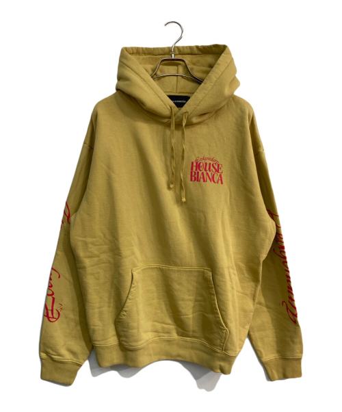 BIANCA CHANDON（ビアンカシャンドン）BIANCA CHANDON (ビアンカシャンドン) プルオーバーパーカー オレンジ サイズ:Lの古着・服飾アイテム