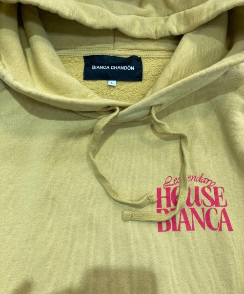 BIANCA CHANDON（ビアンカシャンドン）BIANCA CHANDON (ビアンカシャンドン) プルオーバーパーカー オレンジ サイズ:Lの古着・服飾アイテム