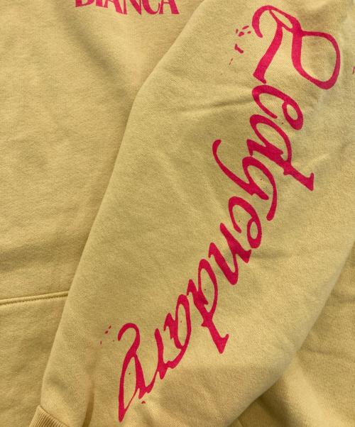 BIANCA CHANDON（ビアンカシャンドン）BIANCA CHANDON (ビアンカシャンドン) プルオーバーパーカー オレンジ サイズ:Lの古着・服飾アイテム