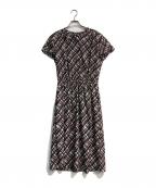 Paul Stuartポールスチュアート）の古着「ノースリーブワンピース」｜ブラウン