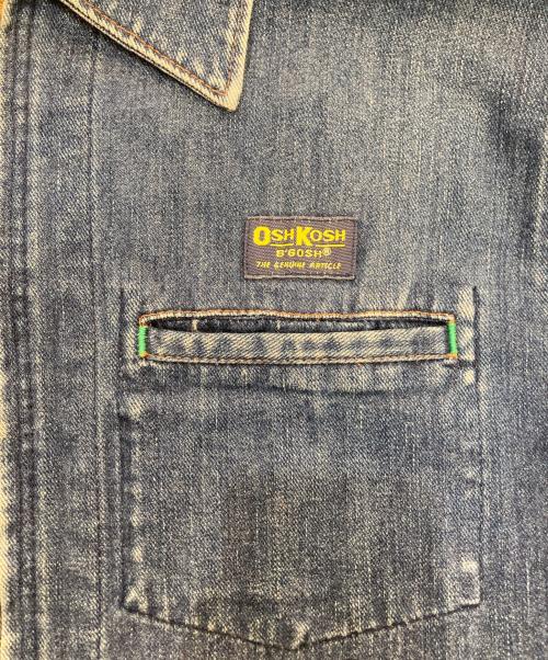 OSH KOSH B'gosh（オシュコシュ ビゴッシュ）OSH KOSH B'gosh (オシュコシュ ビゴッシュ) デニムカバーオール 762-1003 インディゴ サイズ:40の古着・服飾アイテム
