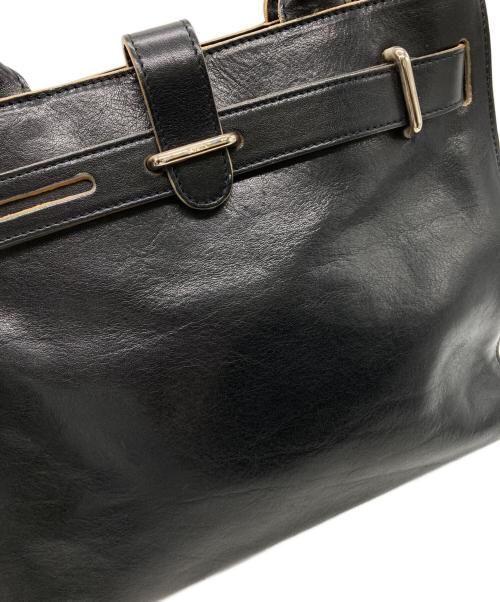 FURLA（フルラ）FURLA (フルラ) レザートートバッグ ブラックの古着・服飾アイテム