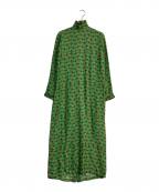 ROSEannaローズアンナ）の古着「シルクワンピース」｜グリーン