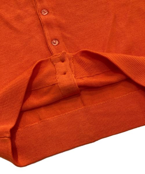 PENNEYS（ペニーズ）PENNEYS (ペニーズ) THE FOX COLLECTION (ザフォックス コレクション) ニットポロシャツ オレンジ サイズ:M 未使用品の古着・服飾アイテム