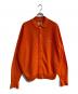 PENNEYS（ペニーズ）の古着「ニットポロシャツ」｜オレンジ