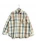 New Era（ニューエラ）の古着「タータンチェックシャツ」｜アイボリー×ブルー