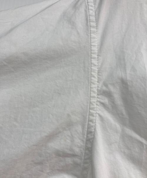 MACPHEE（マカフィー）MACPHEE (マカフィー) コットンレースコンビ フリルチュニックシャツ ホワイト サイズ:36の古着・服飾アイテム