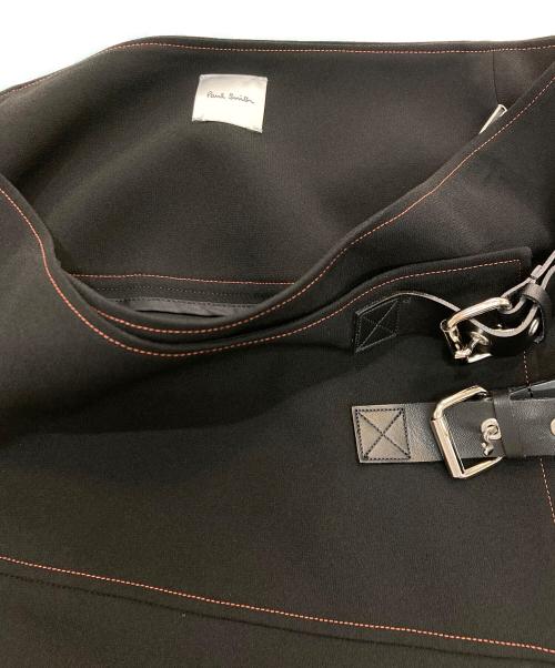 PAUL SMITH（ポールスミス）Paul Smith (ポールスミス) ダブルベルテッドスカート　SKPPKW0900 ブラック サイズ:46Lの古着・服飾アイテム