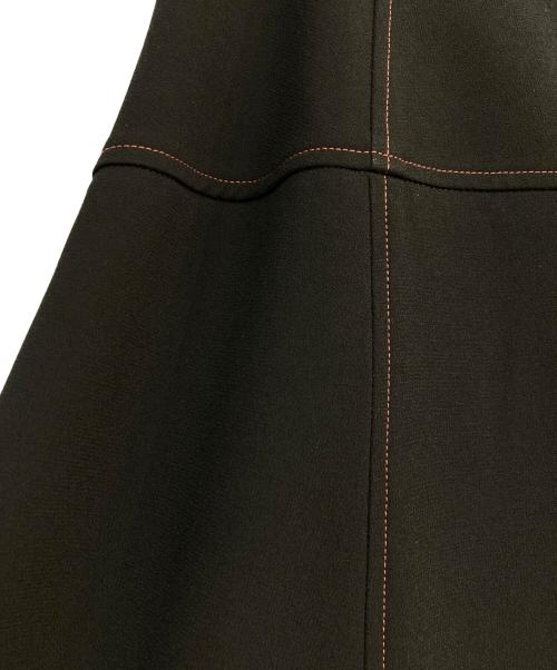 PAUL SMITH（ポールスミス）Paul Smith (ポールスミス) ダブルベルテッドスカート　SKPPKW0900 ブラック サイズ:46Lの古着・服飾アイテム