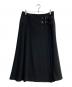 Paul Smith（ポールスミス）の古着「ダブルベルテッドスカート　SKPPKW0900」｜ブラック