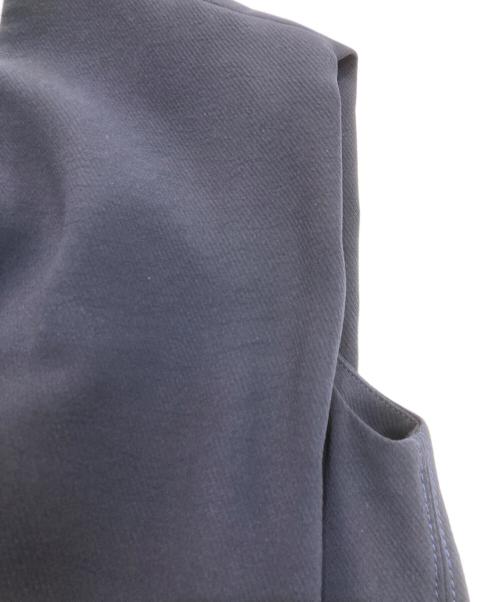 UNITED ARROWS（ユナイテッドアローズ）UNITED ARROWS (ユナイテッドアローズ) COMFYドロスト フレンチスリーブ ワンピース ネイビー サイズ:38の古着・服飾アイテム