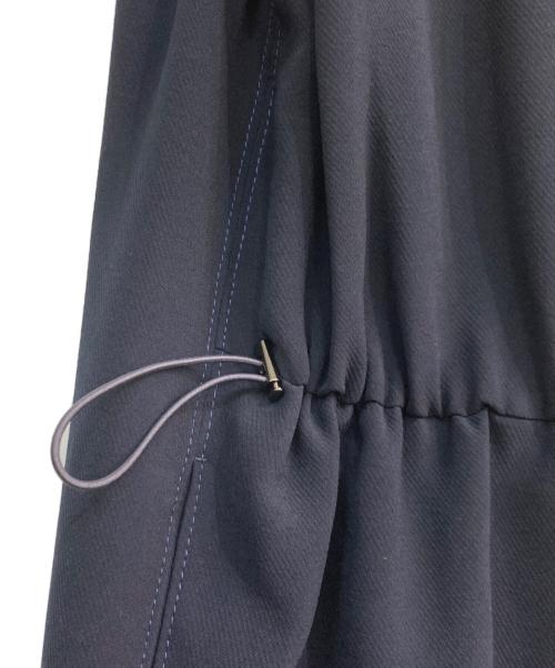 UNITED ARROWS（ユナイテッドアローズ）UNITED ARROWS (ユナイテッドアローズ) COMFYドロスト フレンチスリーブ ワンピース ネイビー サイズ:38の古着・服飾アイテム