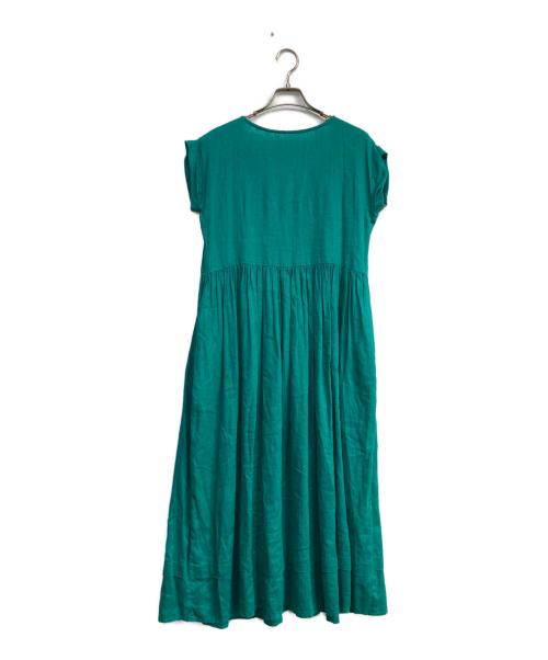 SHIPS Colors（シップス カラーズ）SHIPS Colors (シップス カラーズ) リネンワンピース グリーン サイズ: Freeの古着・服飾アイテム