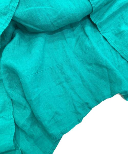 SHIPS Colors（シップス カラーズ）SHIPS Colors (シップス カラーズ) リネンワンピース グリーン サイズ: Freeの古着・服飾アイテム