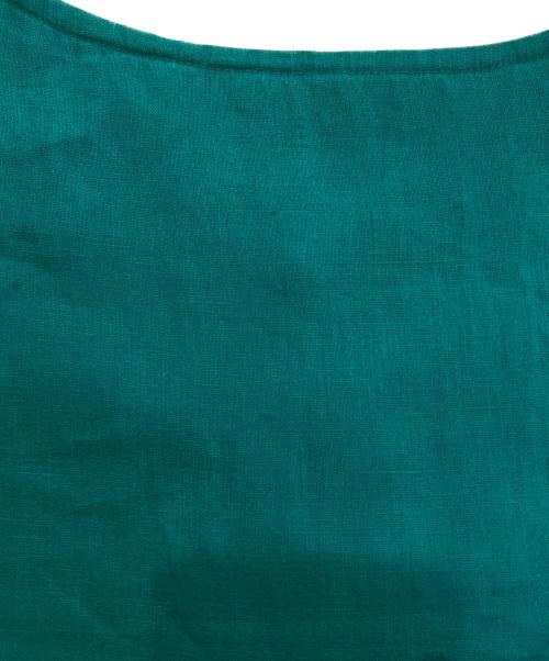SHIPS Colors（シップス カラーズ）SHIPS Colors (シップス カラーズ) リネンワンピース グリーン サイズ: Freeの古着・服飾アイテム