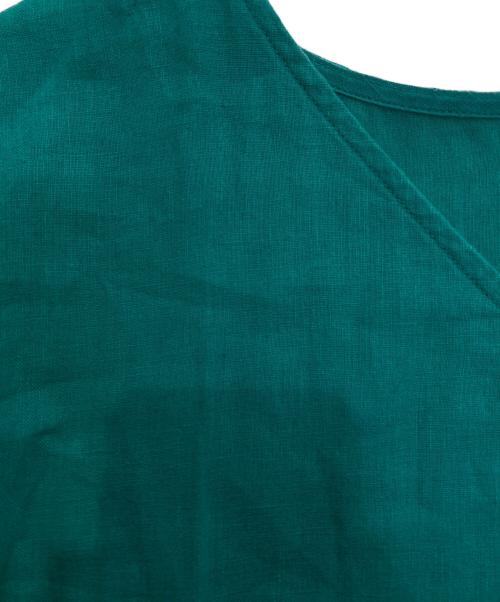 SHIPS Colors（シップス カラーズ）SHIPS Colors (シップス カラーズ) リネンワンピース グリーン サイズ: Freeの古着・服飾アイテム