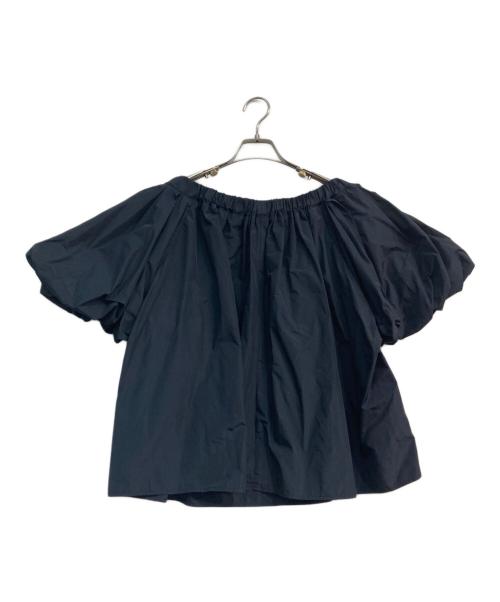 machatt（マチャット）machatt (マチャット) Off-shoulder blouse　23S-103 ネイビー サイズ:Freeの古着・服飾アイテム